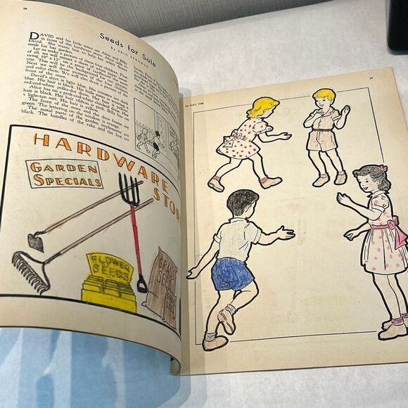 VTG Children's Activities For Home & School Magazine Book May 1948 - Picture 5 of 6